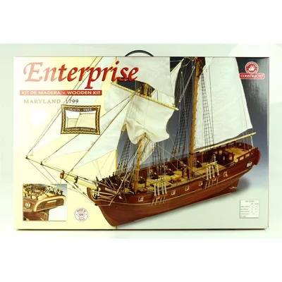 80837 1/51 ENTERPRISE - AHŞAP TEKNE KİTİ