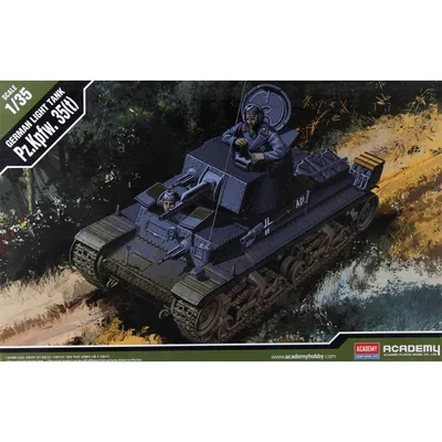 Academy 13280 1/35 Pz.Kpfw. 35 ton Alman Hafif Tankı Demonte Plastik Maketi