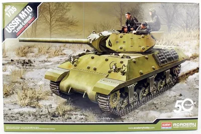 Academy 13521 1/35 USSR M10 (Lend-Lease) Tankı Demonte Plastik Maketi