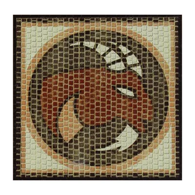 Domenech 2201 Oğlak Burcu Simgesi, 20x20 Cm. Demonte Mozaik Taş Puzzle