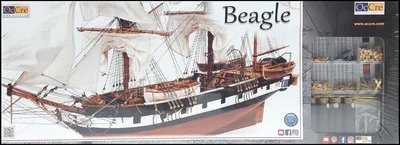 Occre 12005 1/60 Ölçek, Beagle Yelkenli Tekne Ahşap Model Kiti