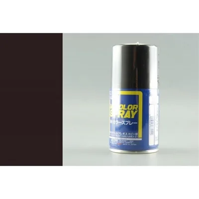 Gunze S033 100 ml. Flat Black, Sprey Mr.Color Serisi Maket Boyası