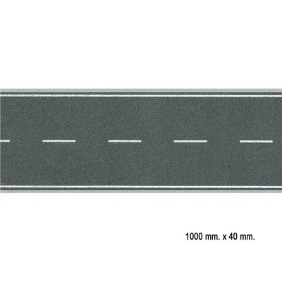 Faller 272458 1/160 Çift Şeritli Yol Dokusu, Flexıble, 4 X 100 Cm.
