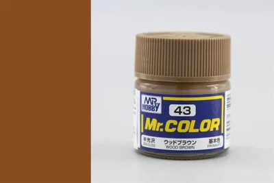 Gunze C043 10 ml. Wood Brown, Mr.Color Serisi Maket Boyası