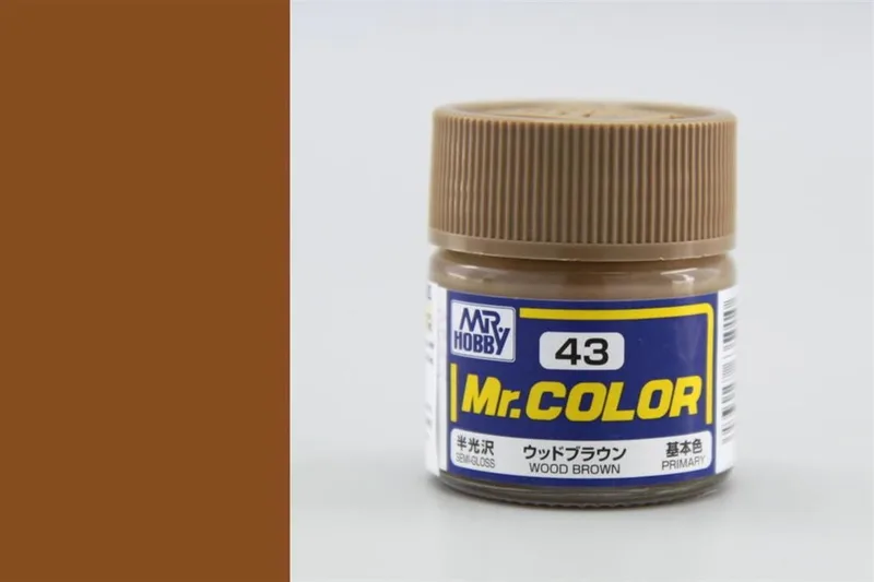 Gunze C043 10 ml. Wood Brown, Mr.Color Serisi Maket Boyası