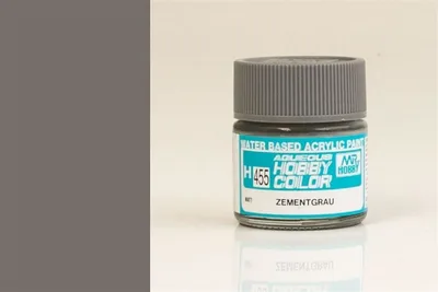 Gunze H455 10 ml. Cement Gray, Aqueous Serisi Maket Boyası