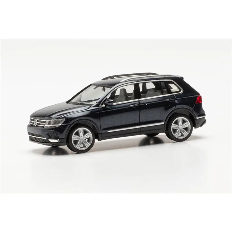 Herpa 038607-006 1/87 Ölçek VW Tiguan, Gece Mavisi Metalik, Sergilemeye Hazır Model Araç
