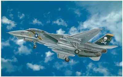 Italeri 2667S 1/48 F-14A Tomcat Savaş Uçağı Demonte Plastik Maketi
