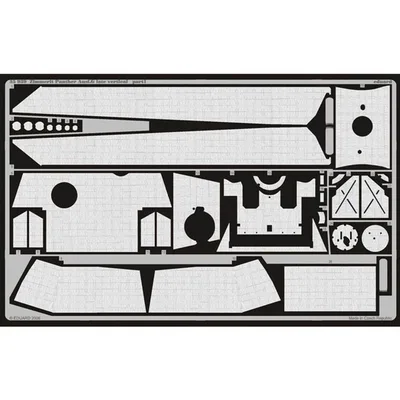 EDUARD 35939 1/35 Zimmerit Panther Ausf.G late ver