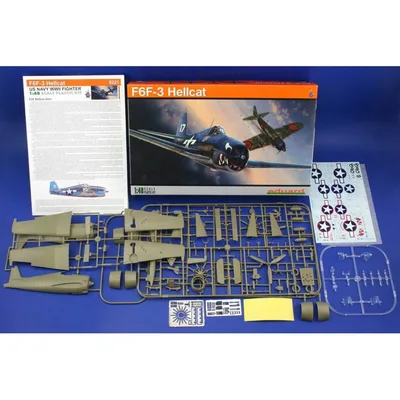 EDUARD 8221 1/48 F6F-3 Uçak Maketi