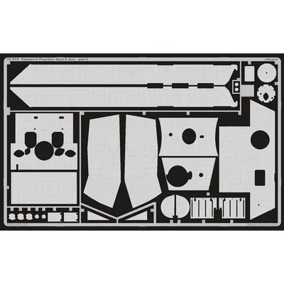 EDUARD 35978 1/35 Zimmerit Panther Ausf.A late FOR