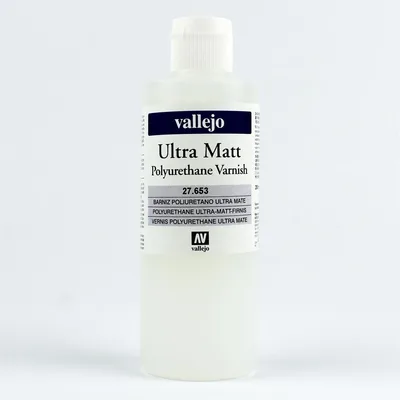 Vallejo 27653 200 ml. Poliüretan Ultra Mat Vernik, Model Boyası