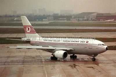 Babibi DAT01149 1/200 Thy, Airbus A310, Retro Şema, Dekal Çıkartma