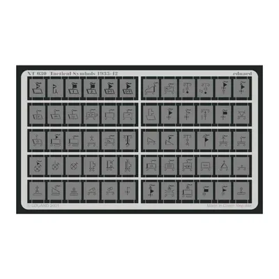 EDUARD XT030 1/35 Tactical Symbols 1935-42 Maket D