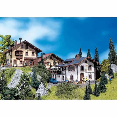 Faller 130282 1/87 Edelweiss Pansiyon Demonte Plastik Maketi