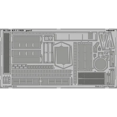 36139 KV-1 1939 - FOR TRU- STD.PHOTO ETCHED SETS