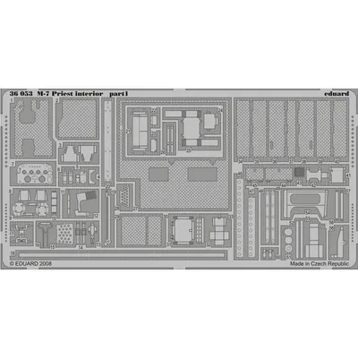 36053 1/35 M-7 İÇ DETAY SETİ - STD.PHOTO ETCHED SE