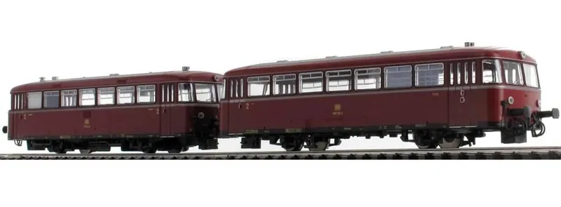 52722 Railbus 798 Trailer 998 6 DB IV 3 Rail AC w