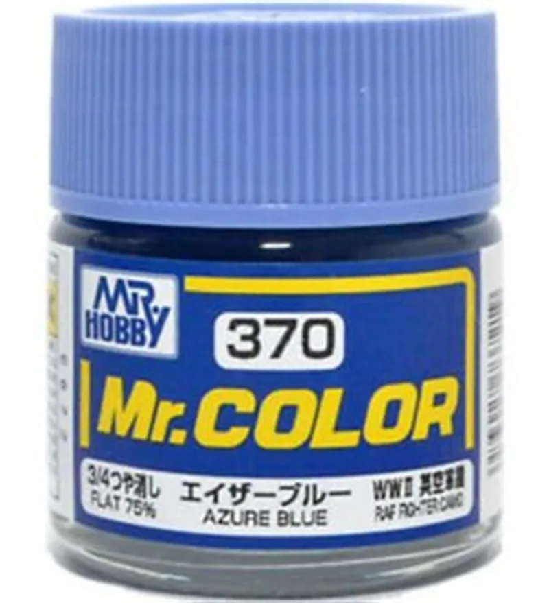 Gunze C370 10 ml. Azure Blue, Mr.Color Serisi Maket Boyası