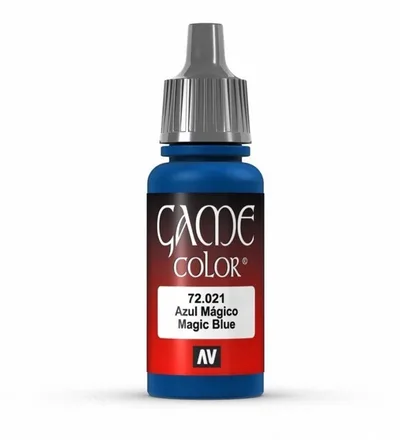 Vallejo 72021 17 ml. Magic Blue, Game Color Serisi Model Boyası