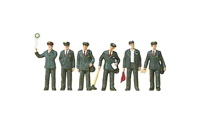Preiser 10238 1/87 Ölçek ıtalienisches bahnpersonal Figürleri