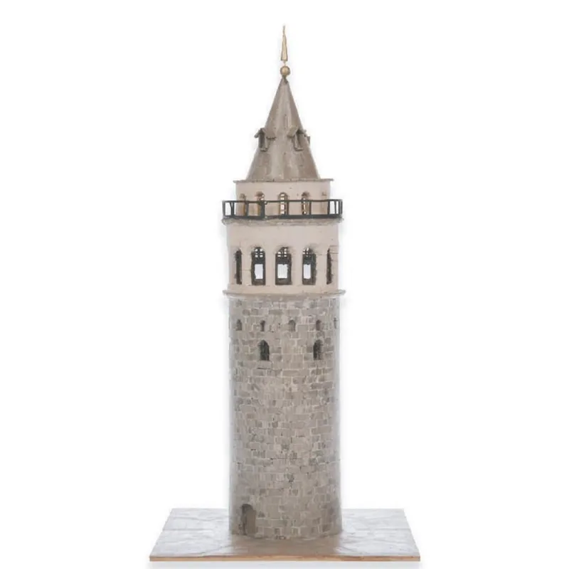 Domenech 3655 Galata Kulesi, 36x28x8 Cm. Demonte Taş Maketi