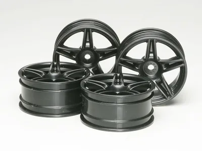 1/10 RC Car Ferrari FXX JANTI 5Spoke 26mm (4pcs)