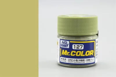 Gunze C127 10 ml. Cockpit Color (Nakajima), Mr.Color Serisi Maket Boyası