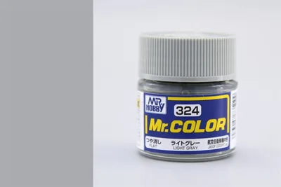 Gunze C324 10 ml. Light Gray, Mr.Color Serisi Maket Boyası