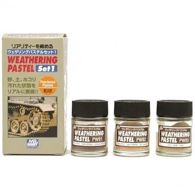 Gunze PP101 Eskitme Pastel Set-1