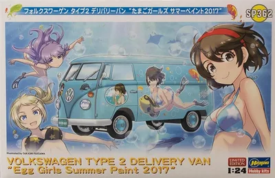 Hasegawa SP362 52162 1/24 Ölçek Volkswagen Type 2 Delivery Van Plastik Model Kiti