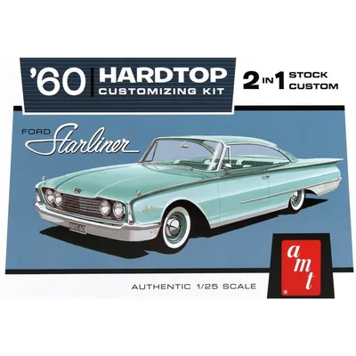 AMT 1055 1/25 1960 Ford Starliner Araba Demonte Plastik Maketi