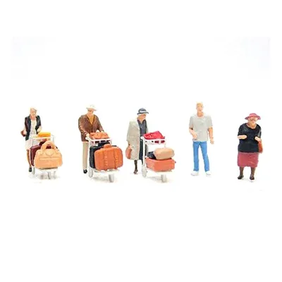 Preiser 10459 1/87 Ölçek yolcular ve bagajları Figürleri