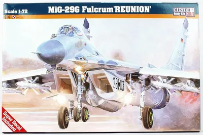 Mistercraft D023 1/72 MIG-29G Fulcrum Luftwaffe (Doğu-Batı Almanya Birleşmesi)Savaş Uçağı Demonte Plastik Maketi