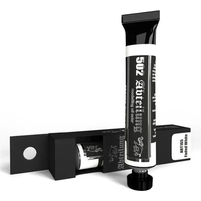 AK Interactive ABT165 Faded White, 20 ml. Yağlı Boya
