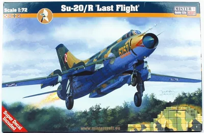 Mistercraft D013 1/72 Su-20R (Son Uçuş) Savaş Uçağı Demonte Plastik Maketi