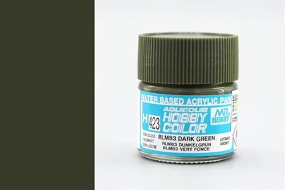 Gunze H423 10 ml. RLM83 Dark Green, Aqueous Serisi Maket Boyası