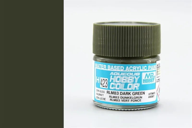 Gunze H423 10 ml. RLM83 Dark Green, Aqueous Serisi Maket Boyası