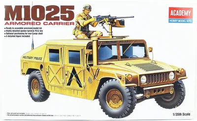 Academy 13241 1/35 M-1025 Amerikan Zırhlı Personel Taşıyıcı Demonte Plastik Maketi