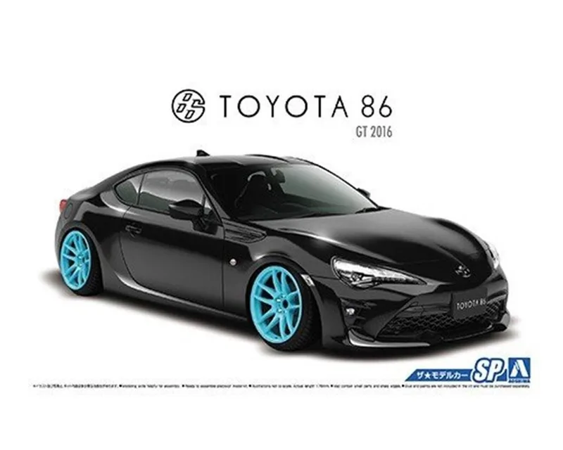05179 1/24 TOYOTA ZN6 TOYOTA86 16 with CUSTOM WH