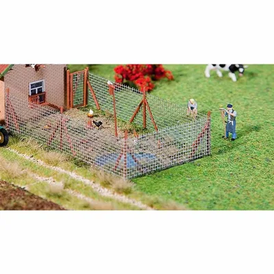 Faller 180414 1/87 Tel Kümes Çiti Demonte Plastik Maketi