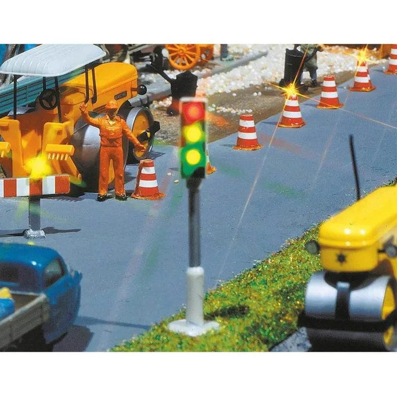Faller 161656 1/87 Trafik Işıkları ve Durdurma Bobini ( 2 çift )