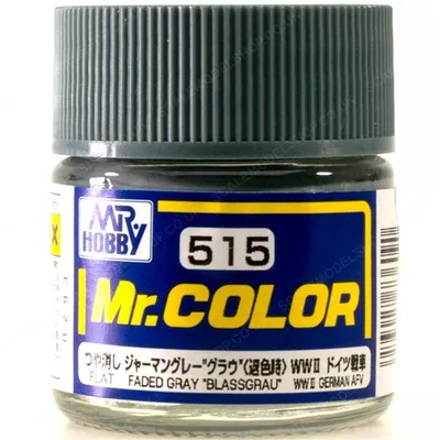 Gunze C515 10 ml. Faded Gray (Blassgrau), Mr.Color Serisi Maket Boyası