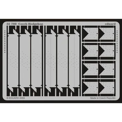 35708 1/35 CZECH HEDGEHOG - STD.PHOTO ETCHED SETS