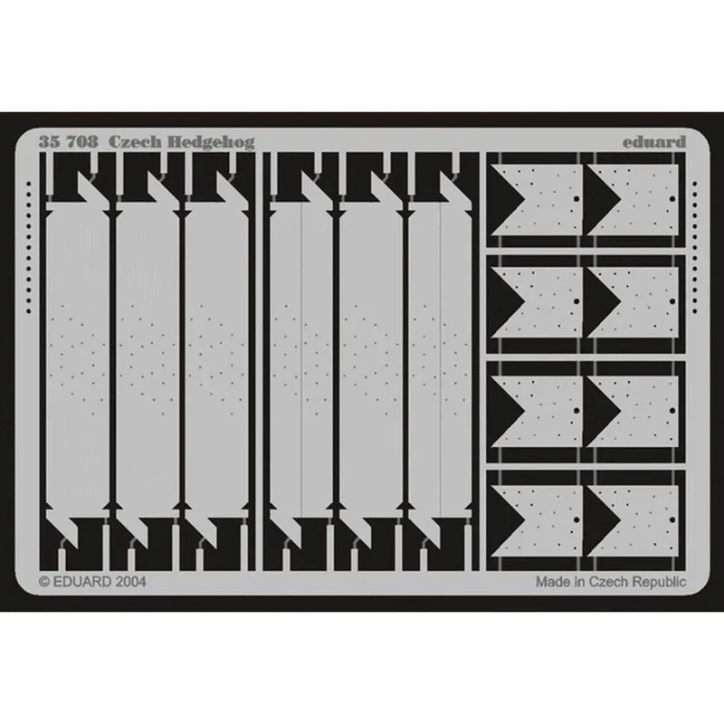 35708 1/35 CZECH HEDGEHOG - STD.PHOTO ETCHED SETS
