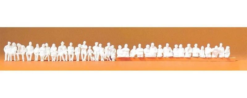 Preiser 16349 1/87 Ölçek sitzende fahrgäste für bus & Figürleri