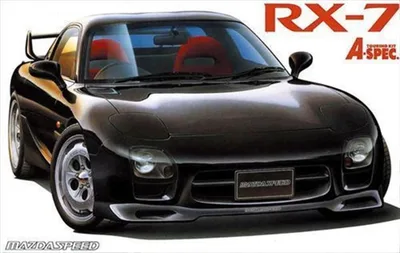 ID-81 1/24 MAZDA (FD3S) NEW RX-7 A-SPEC