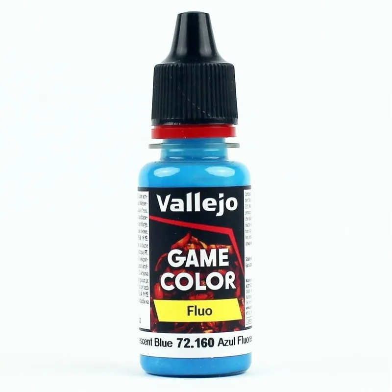 Vallejo 72160 18 ml. Fluorescent Blue, Game Color Serisi Model Boyası