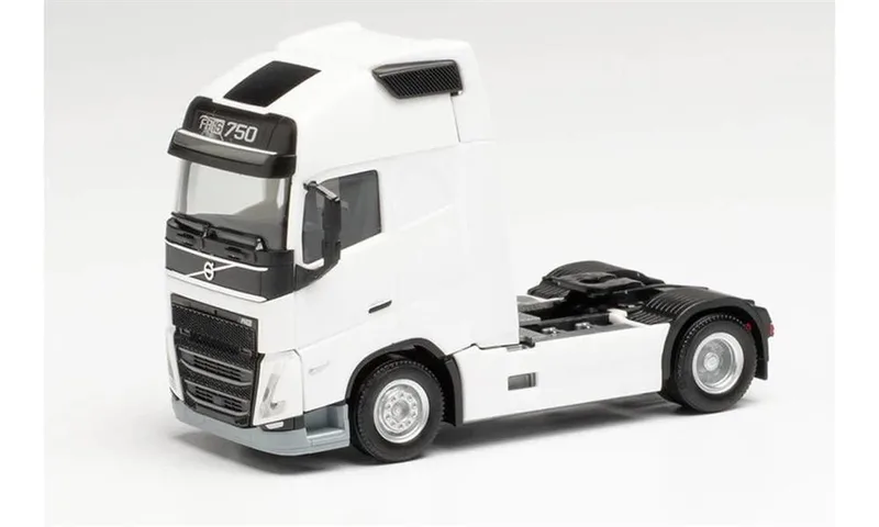 Herpa 313346 1/87 Ölçek Volvo FH16 GI XL2020 Çekici, Beyaz, Sergilemeye Hazır Model Araç