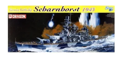 1040 1/350 GERMAN BATTLESHİP SCHARNHORST AKE